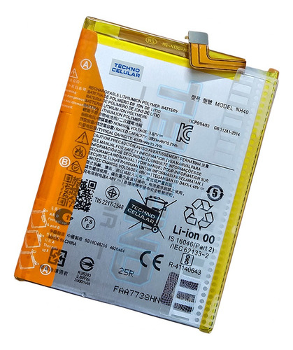Bate Para Motorola E22 E22i Xt2239 Nh40 4020mah