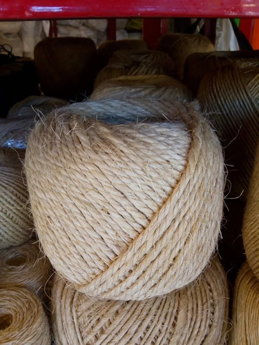 Cuerda De Henequen / Hilo De Ixtle, Bola De 2 Cbs, 10 Pzas