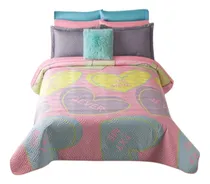 Comprar Edredón Neo Forever Individual Concord Lila Suave Al Tacto Diseño De La Tela Neo Forever Lila