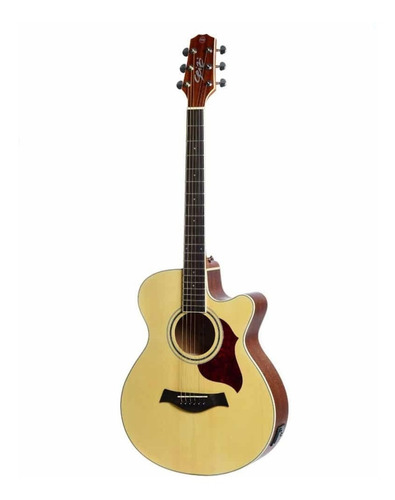 Violão Seizi Kyoto Cutaway Natural Satin Com Bag