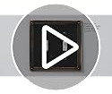 Franklin Latón W10402-un-c Cuadrado Simple Placa De Pared En