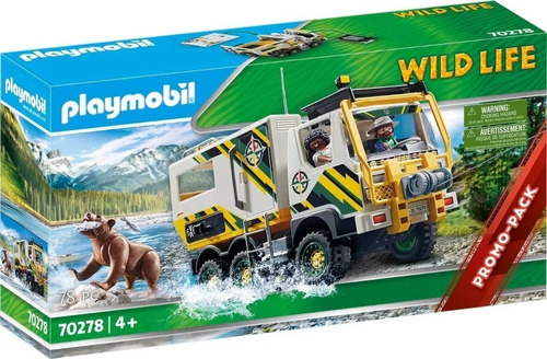 Playmobil Camion Expedicion Zoo Aire Libre 70278 Wilf Life