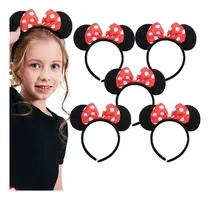 Comprar 6 Diadema Mickey Raton Disfraz Orejas Mouse Minnie Fiesta