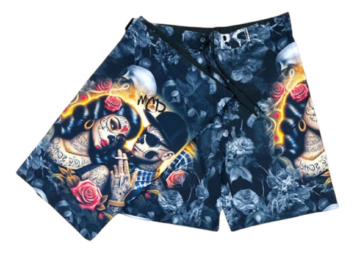 Bermuda Quebrada Estampas Chave - Kit Com 03 Berma Shorts