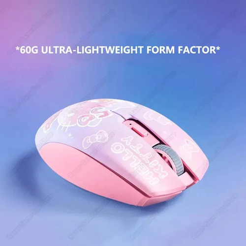 Ratón Inalámbrico Razer Sanrio Hello Kitty 50th, Modos Duale