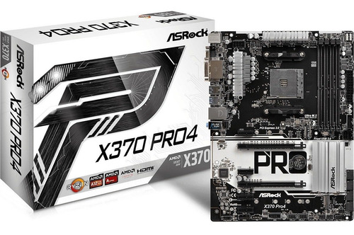 Placa Mãe Asrock X370 Pro4 Amd Am4 Ryzen Ddr4