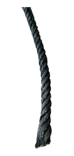 Lazo Soga Malla Sombra Uso Agricola Prot. Uv Negro 1 Kg 8 Mm