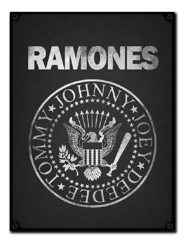 #275 - Cuadro Vintage 30 X 40 - Poster - Ramones - Punk Rock