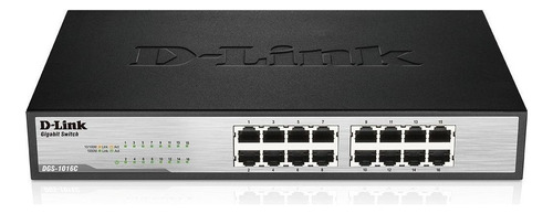 Switch D-link Dgs-1016c, 16 10/100/1000, No Administrable