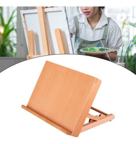 Caballete De Mesa De Madera Para Pintar Suministros De Arte