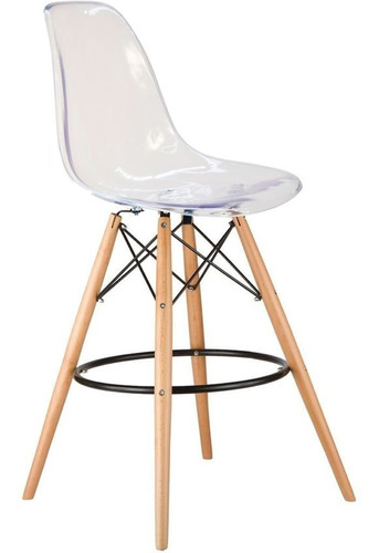 Taburete Eames Transparente