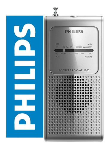 Radio Philips Ae1500 Portatil Fm/am Entrada Audífono Garanti