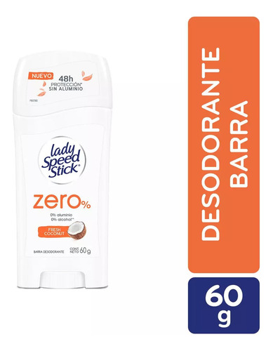 Lady Speed Stick Desodorante En Barra Fresh Coconut 60g