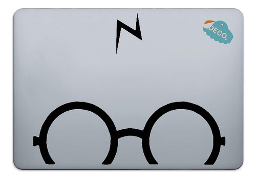 Calcomanía Sticker Para Laptop Harry Potter Lentes