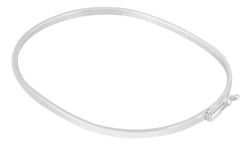 Oferta Bracelete Liso Feminino Prata 925