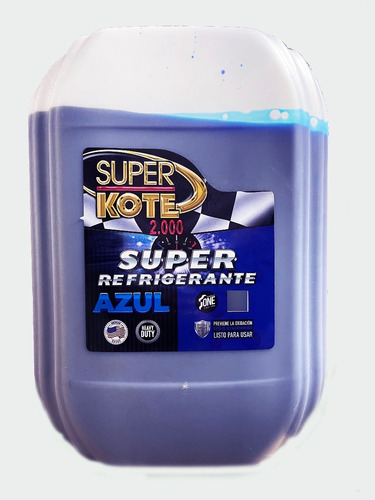 Refrigerante Antioxidante Azul Superkote 2000 5gl