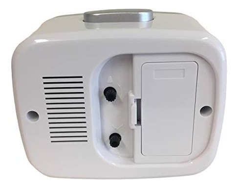 Reloj Despertador Con Esfera Súper Luminosa Unity, Blanco, 4