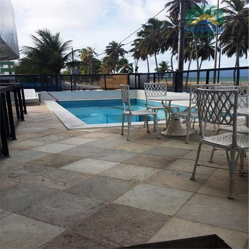 Imagem 4 de 15 de Apartamento Mobiliado A Venda Ou Locação Beiramar - Praia De Cabo Branco - João Pessoa - Pb - Ap0131