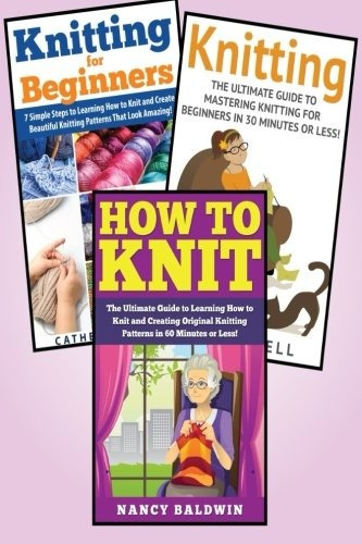 Knitting 3 In 1 Knitting For Beginners Master Class Book 1 H