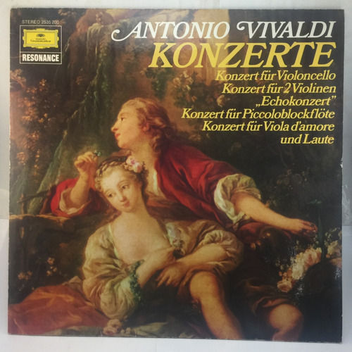 Vivaldi Concierto Violoncello - Violin Germany - Vinilo Lp