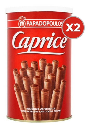 Cubanitos Caprice Classic Papadopoulos 115 Gr. Pack X2