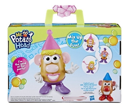 Señora Cara De Papa Hora De La Fiesta Potato Head Party Time