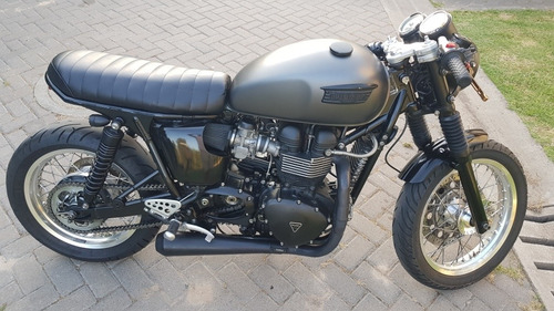 Moto Triumph Thruxton 900cc 2011 Customizada - Liquido