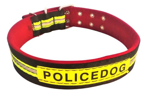 . Coleira Refletiva Para Cães Policiais