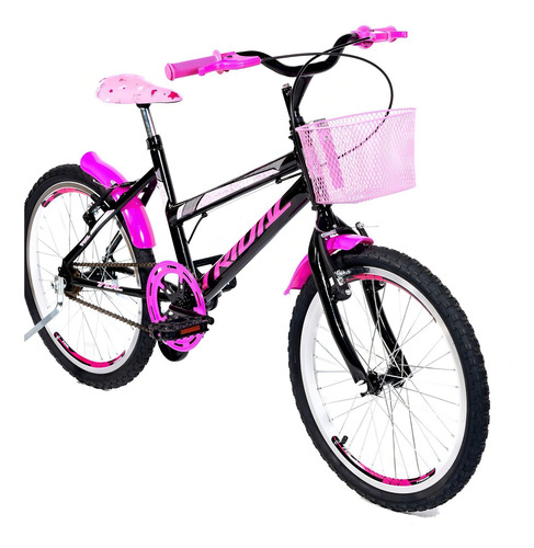 Bicicleta Aro 20 Feminina Infantil Roda Lateral Quadro Ii