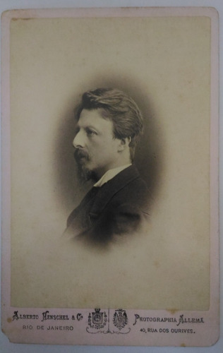 Cabinet Portrait Do Conde D´eu (1860 C.)