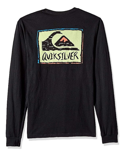 Polera Larga Negro Quiksilver