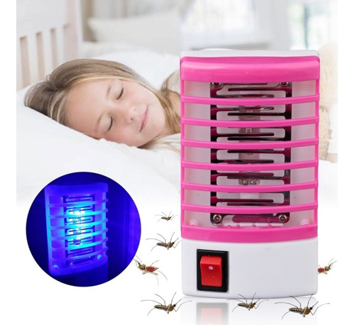Lampara Mata Mosquitos Moscas Electrico Trampa Insectos