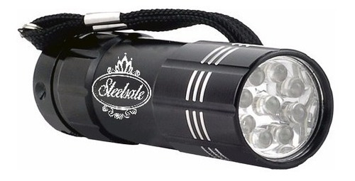 Linterna Led Power 9 Luces + Logo Grabado Laser Regalos