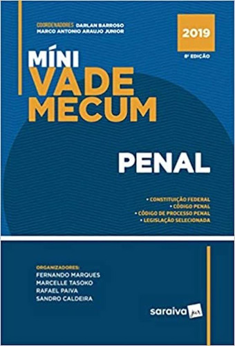 Mini Vade Mecum Penal - 8 Edição - 2019