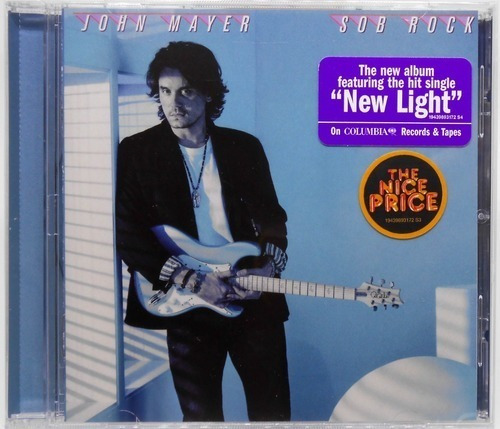 Cd John Mayer Sob Rock 2021 Columbia Records 10 Faixas Imp.