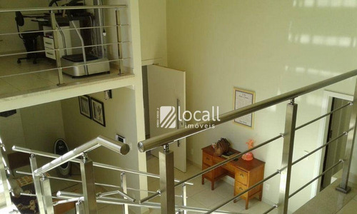 Imagem 14 de 30 de Sobrado Com 3 Dormitórios À Venda, 351 M² Por R$ 1.050.000 - Jardim Tarraf - São José Do Rio Preto/sp - Ca2696