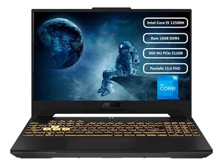 Portatil Asus Tuf Fx507 Core I5 12500h 16gb 512gb Rtx4gb Fhd