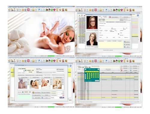 Imagem 1 de 10 de Software Clinica De Estética E Spa, Agendamento V4.0 Plus