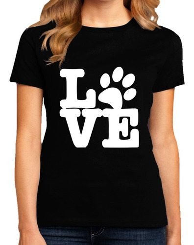 Imagen 1 de 3 de Playera Mascota I Love My Dog
