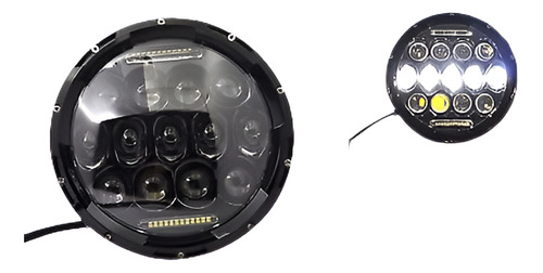 2 X 7 Pulgadas Ronda Cree Total 150w Led Faros Hi/lo 97-16 J