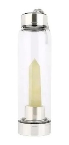 Botella Botilitro Recipiente Agua Jugo Piedra Cuarzo Elegant