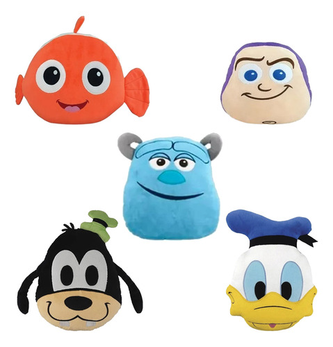 Colección Disney 9 Almohaditas + Cuentos Para Dormir