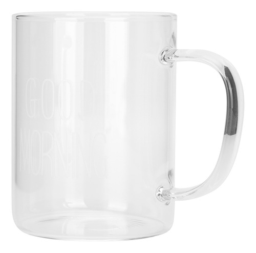 Taza De Café, 350 Ml, Con Mango De Leche Transparente, Taza