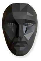 Comprar Mascara Halloween Disfraz Juego Del Calamar Antifaz Cotillon Calamar Antifaz Cotillon Mascara De Disfraces Halloween Mascara Negra Lider Disfraz Adulto Juego Del Calamar Careta Cosplay Qatarshop