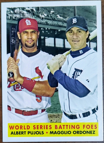 Albert Pujols-magglio Ordóñez,2007 World Series Batting Foes