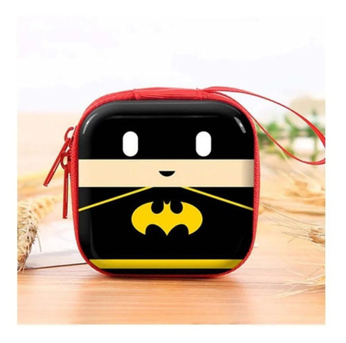 Imagen 1 de 3 de Monedero Batman Metal Dc Comics Billetera Superheroes