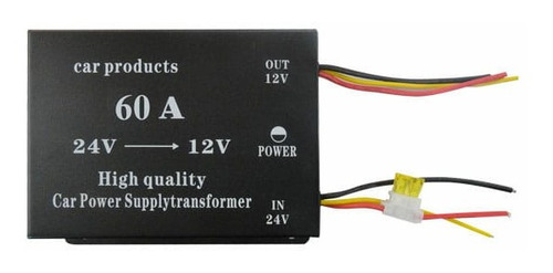 Inversor 24v A 12v 10a 30a 60amp Transformador Convertidor