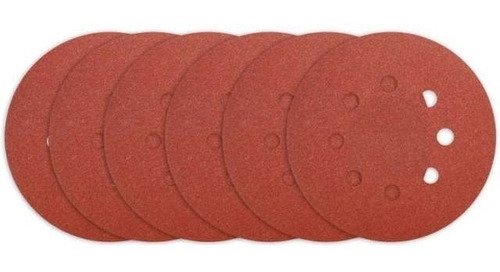 Lija Disco Velcro 125mm 5 Pzas Ingco Akrs125051  - Smf