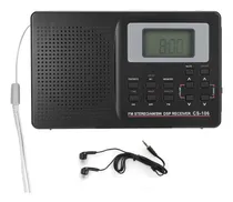 Comprar Mini Receptor Fm\u002Fam\u002Fsw\u002Fmw De Radio De Banda Completa Cs-106