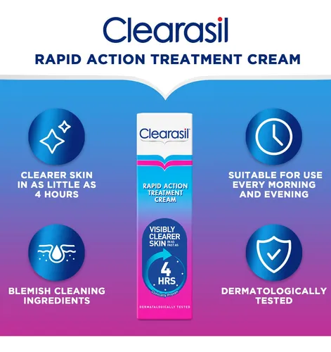 Crema Facial Clearasil Ultra Rapid Action 25 Ml